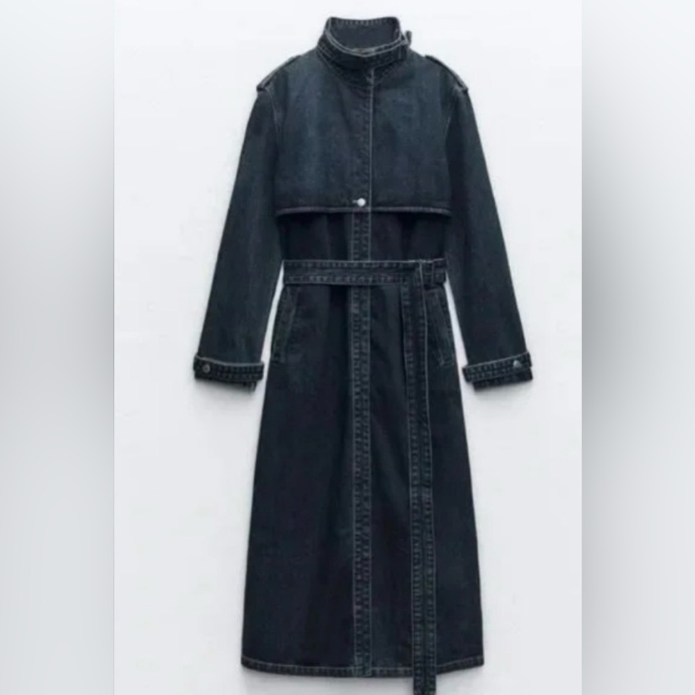 Zara TRF Women’s Trench Coat l: New w/o Tags